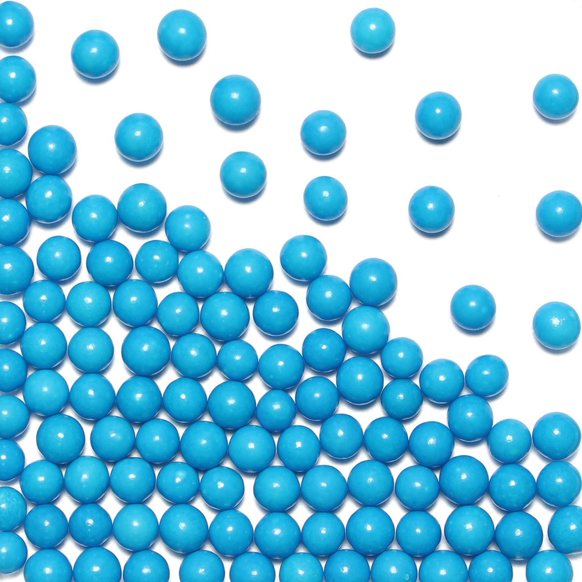 Blue Sugar Pearl Sprinkles (100g / 3.52oz)