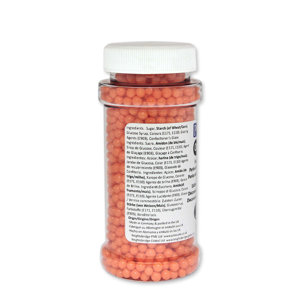 Zuckerperlen - Orange (100g / 3.5oz)