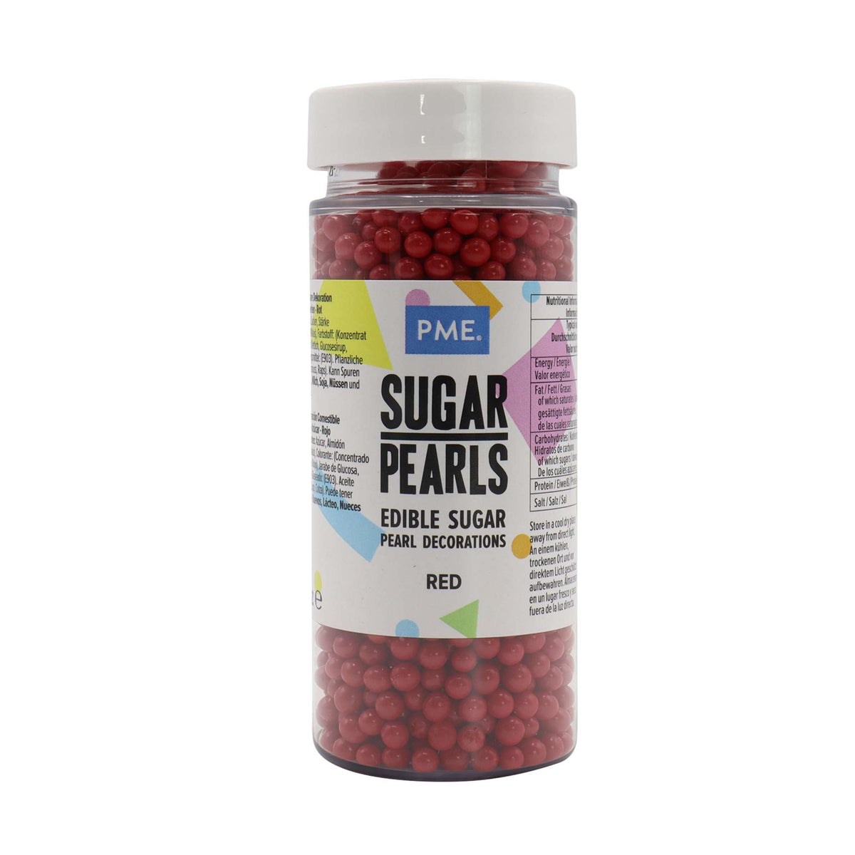 Zuckerperlen - Rot (100g / 3.5oz)