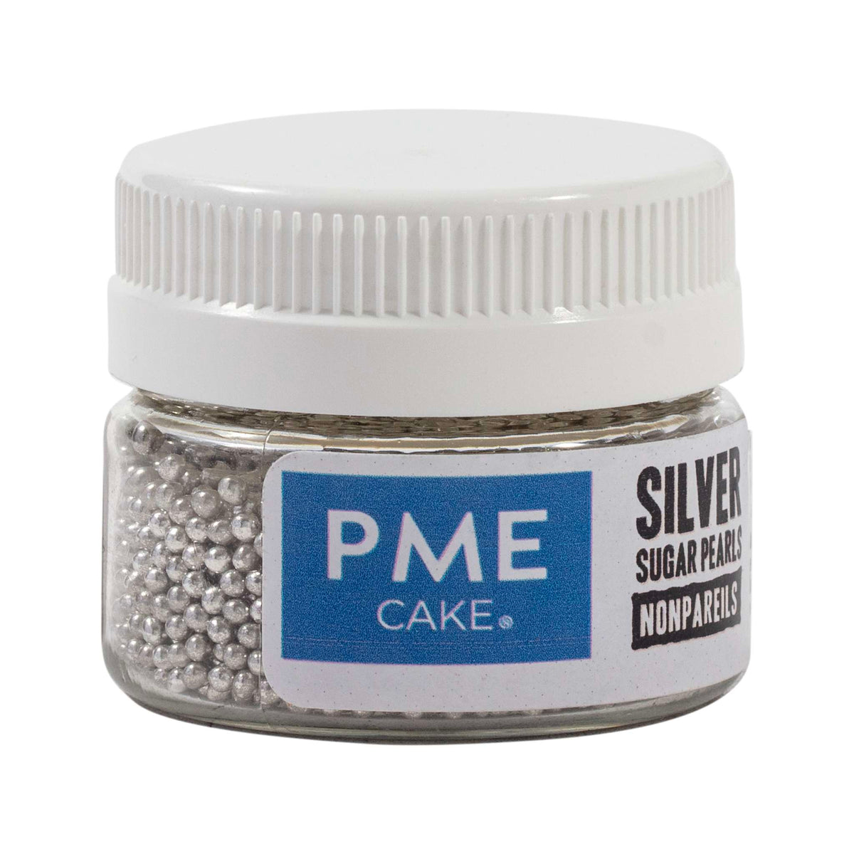 Silberne Zuckerperlen - Nonpareillen (25g)