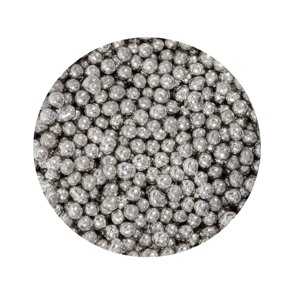 Silver Sugar Pearls Nonpareils Sprinkles (0.88oz / 25g)