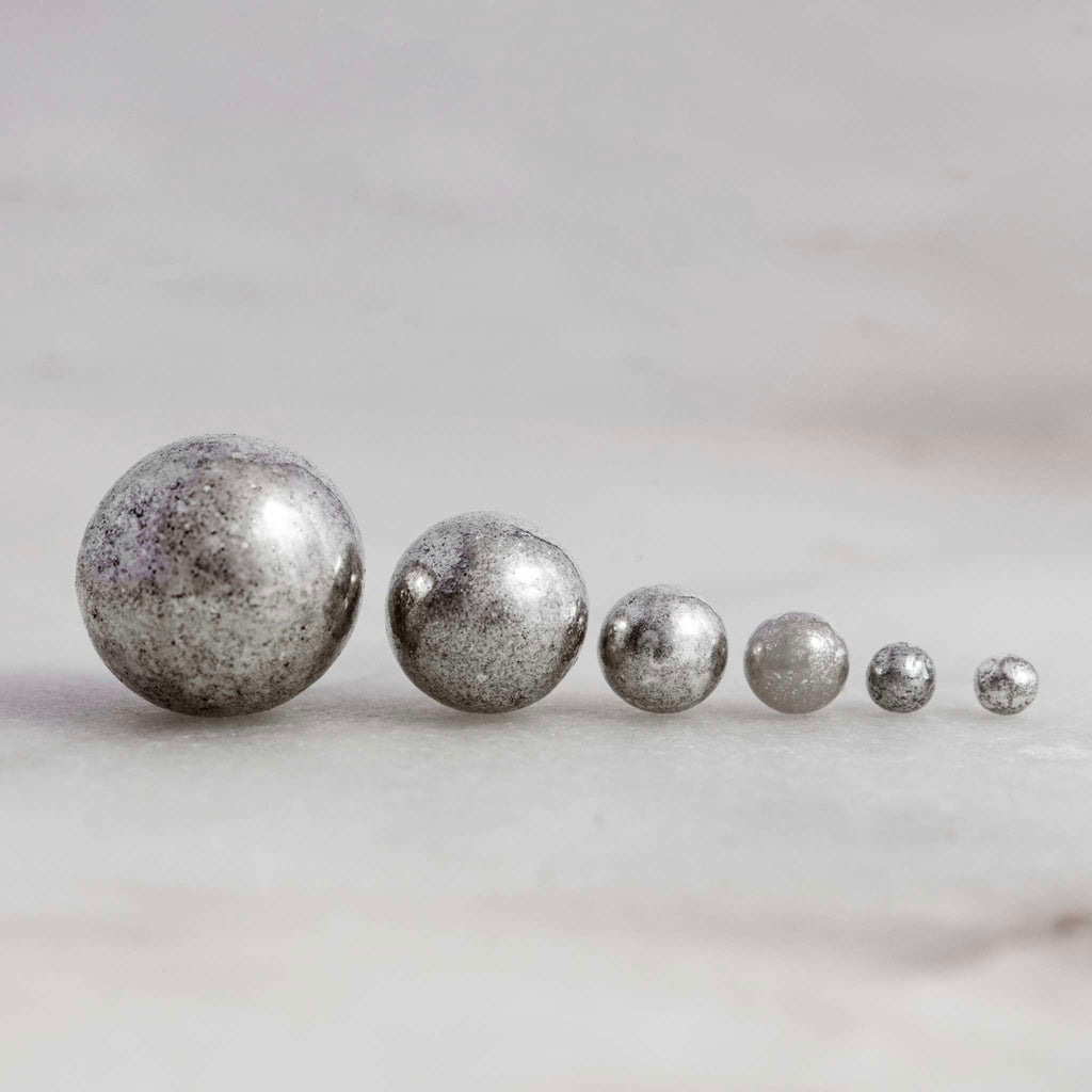 Silver Sugar Pearls Sprinkles 6mm (0.88oz / 25g)