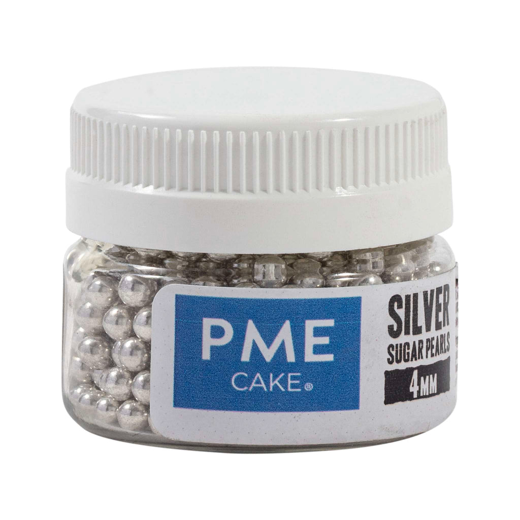 Zilveren Suikerparels - 4mm (25g)