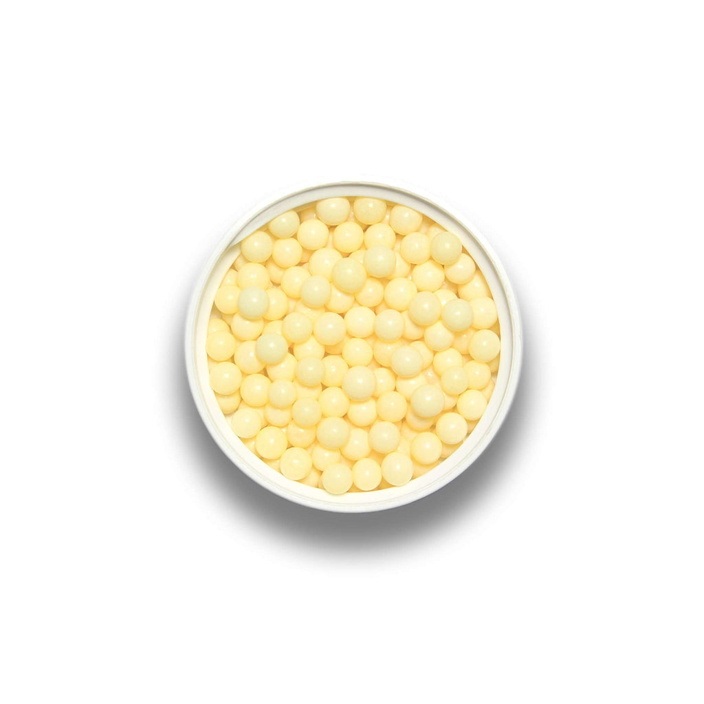 Yellow Sugar Pearls Sprinkles (100g / 3.52oz)