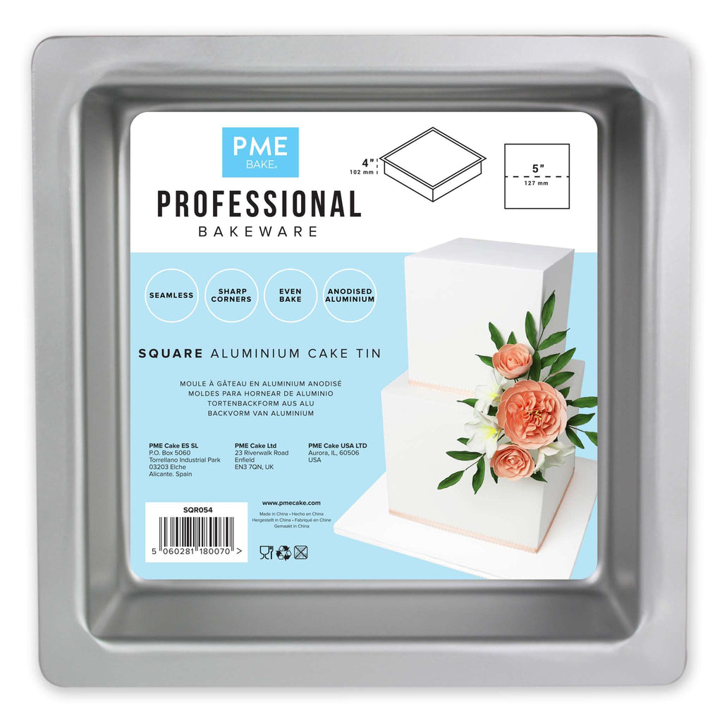 Moule carré (127 x 127 x 102mm / 5 x 5 x 4 pouces)