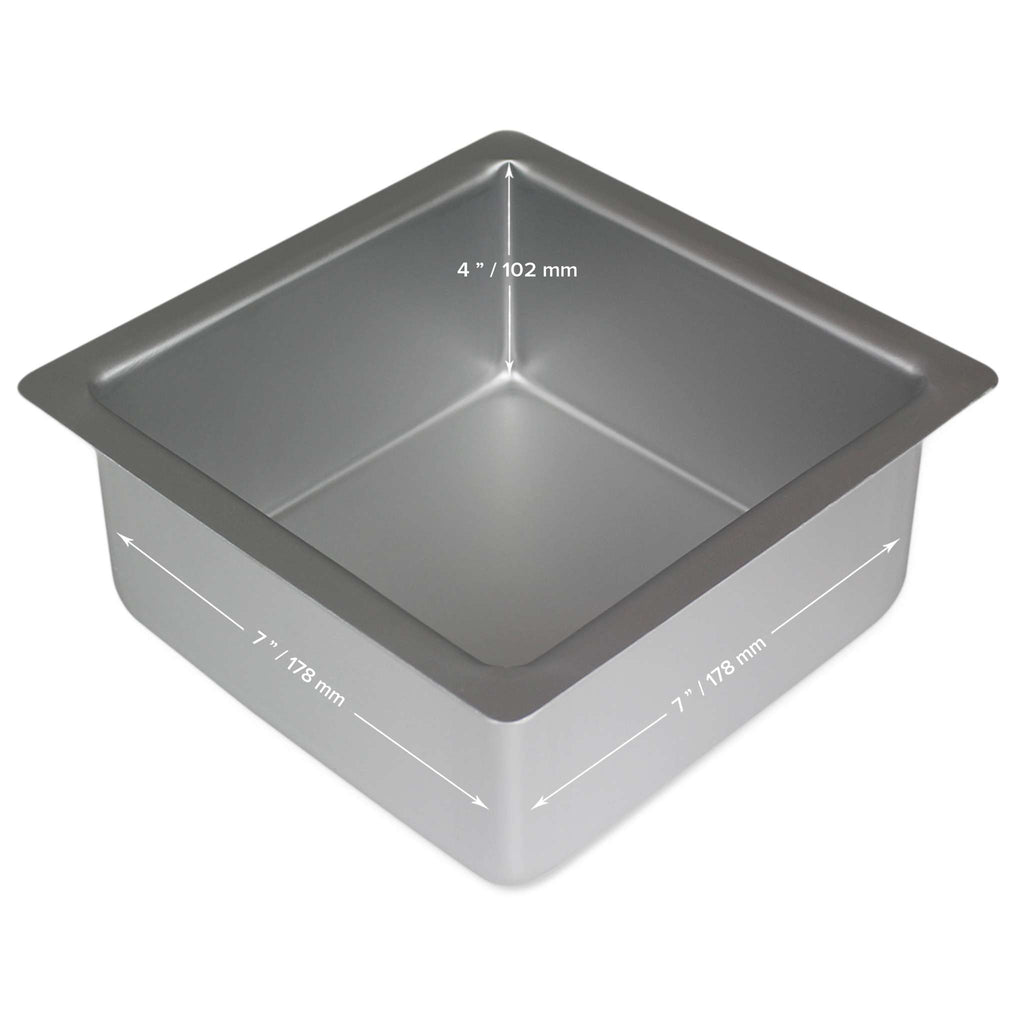 Moule carré (178 x 178 x 102mm / 7 x 7 x 4 pouces)