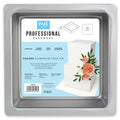 Square Aluminium Cake Tin (10 x 4" / 254 x 102mm)