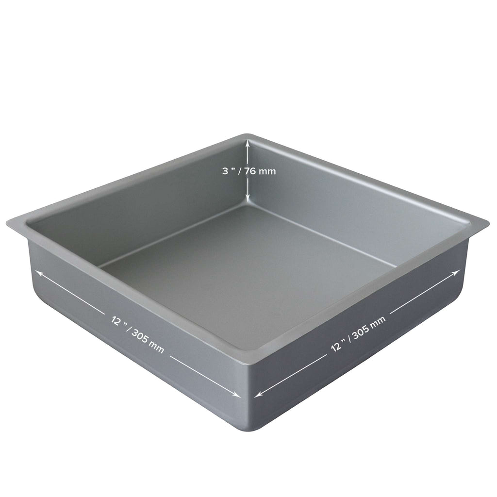 Quadratische Kuchenform (305 x 305 x 76mm / 12 x 12 x 3")