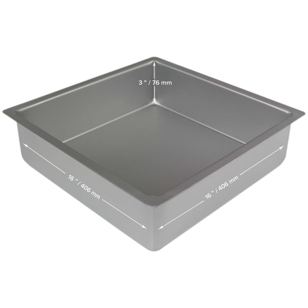Quadratische Kuchenform (406 x 406 x 76mm / 16 x 16 x 3")