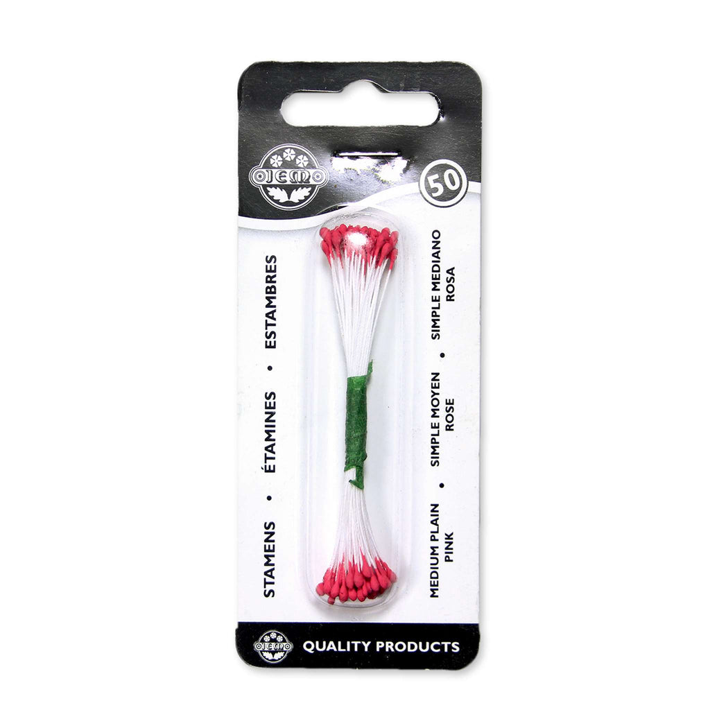 Pink Plain Stamen Medium