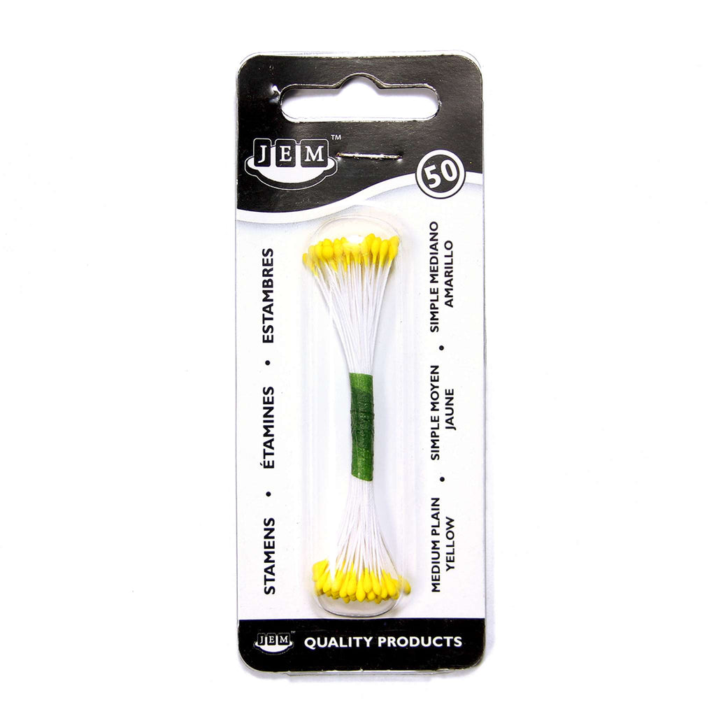 Yellow Plain Stamen Medium