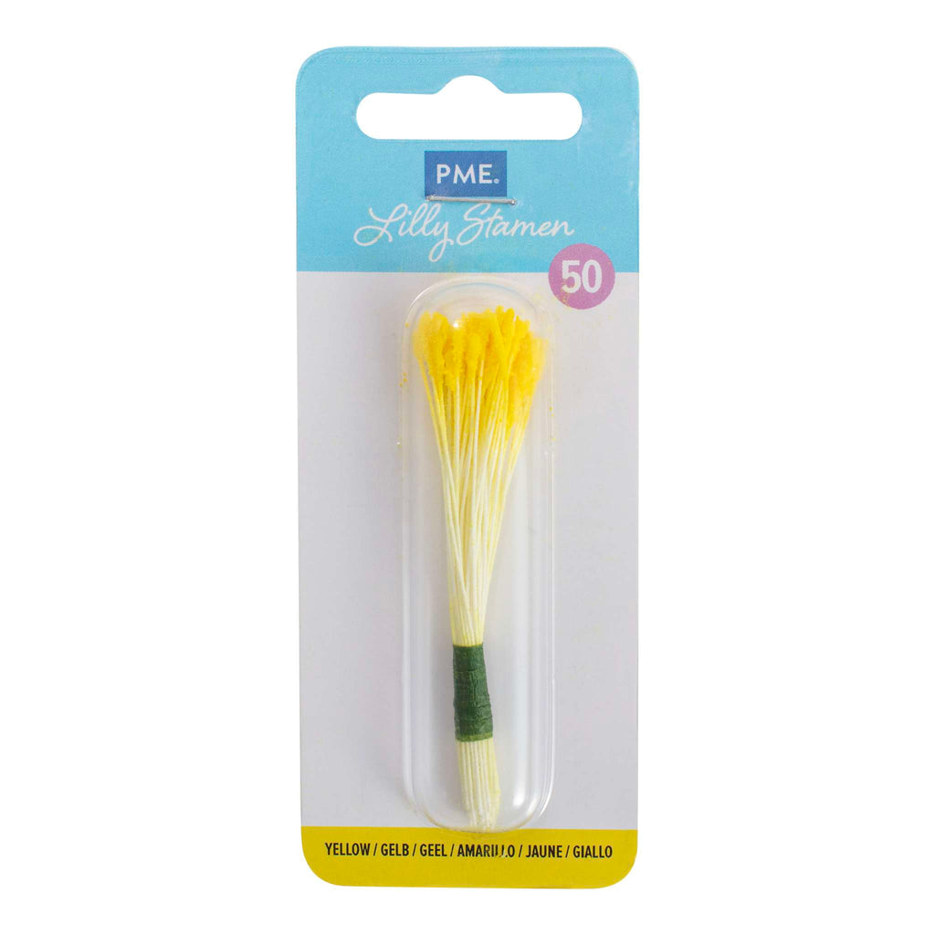 Yellow Lily Stamens Pk/50