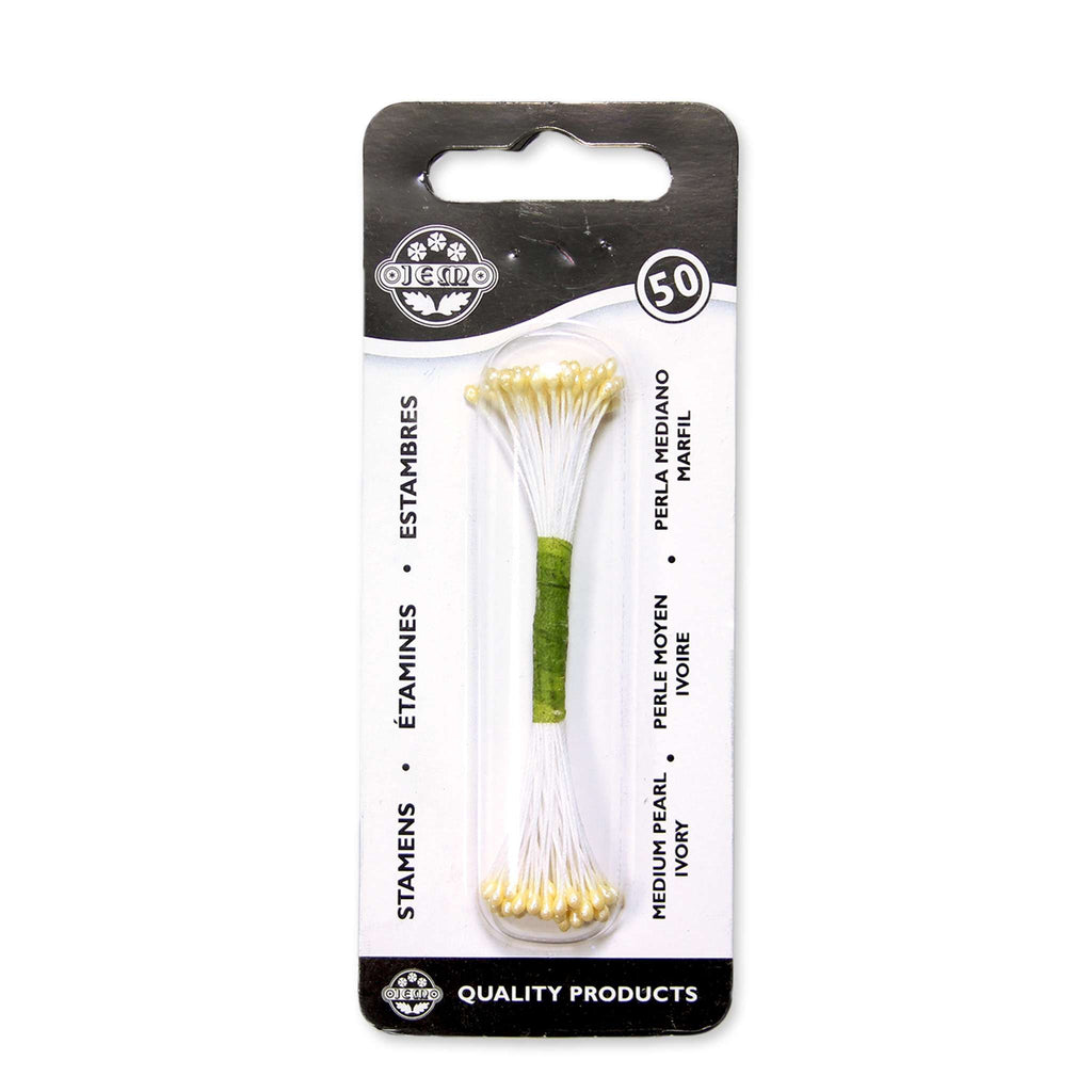 Ivory Pearl Stamen Medium