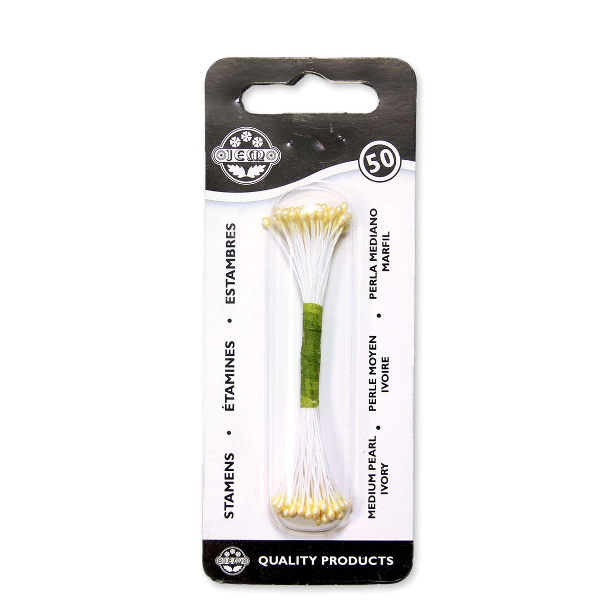 Ivory Pearl Stamen Medium