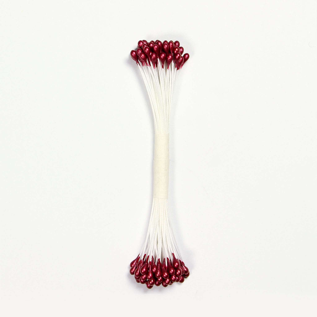 Burgundy Pearl Stamen Large