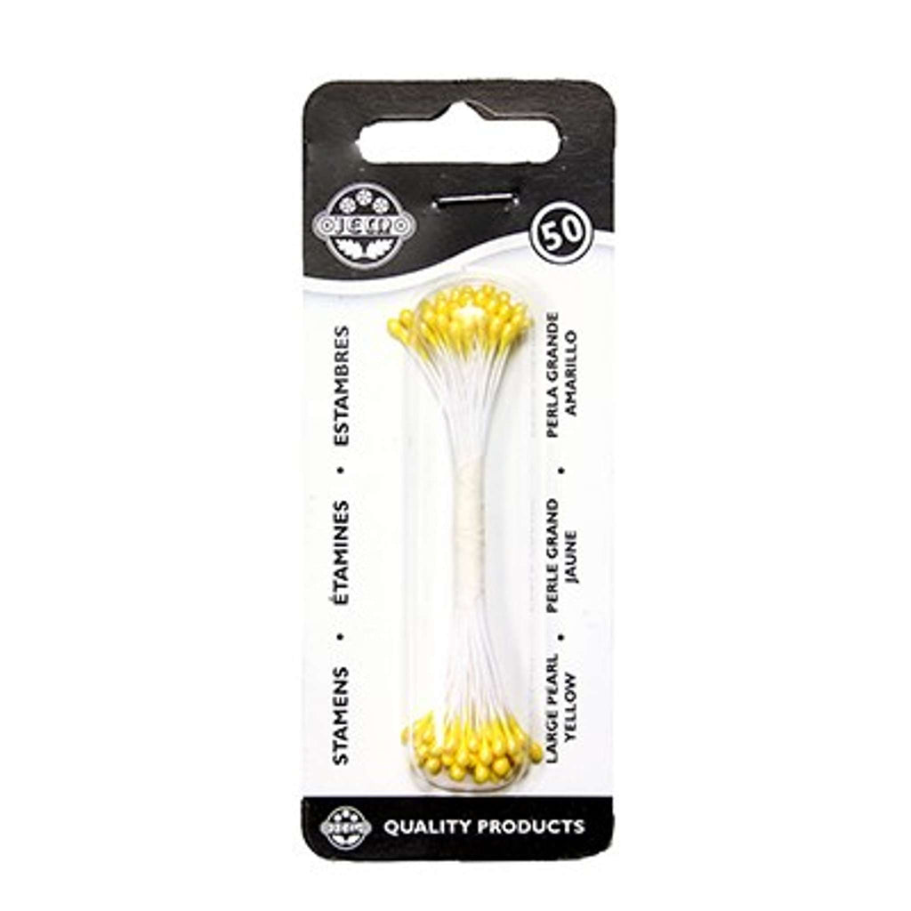 Yellow Pearl Stamen Large