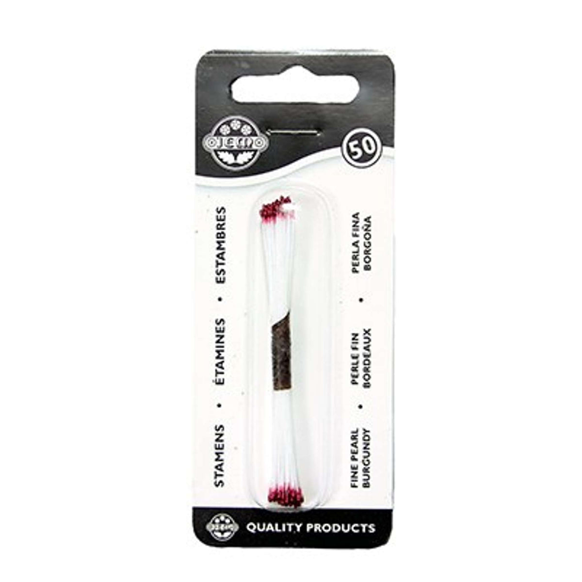 Burgundy Pearl Stamen Fine