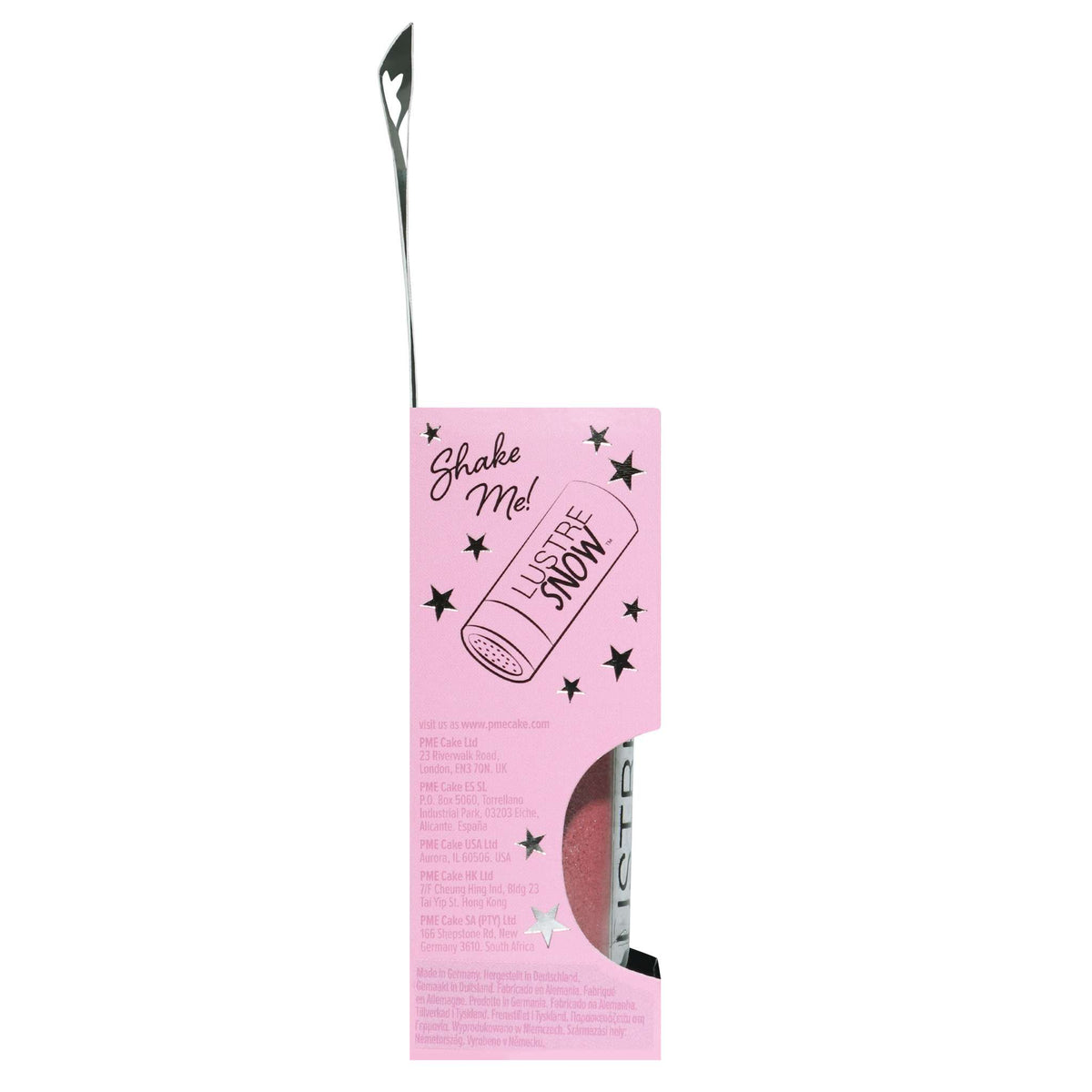Eetbare Glanspoeder Sneeuw - Roze (10g)