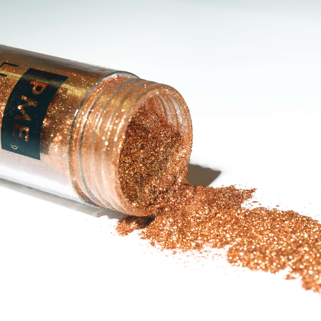 Polvo Lustre Comestible Nieve - Oro Rosa (10g)