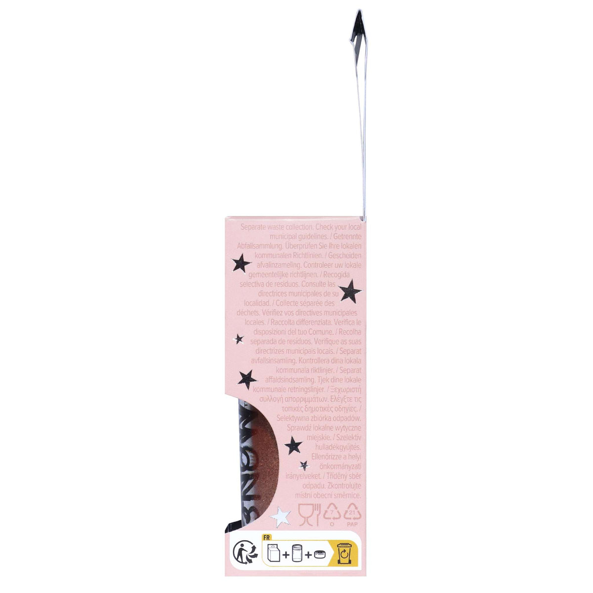 Polvo Lustre Comestible Nieve - Oro Rosa (10g)