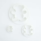 Teddy Bear Fondant Cutters Set Of 3