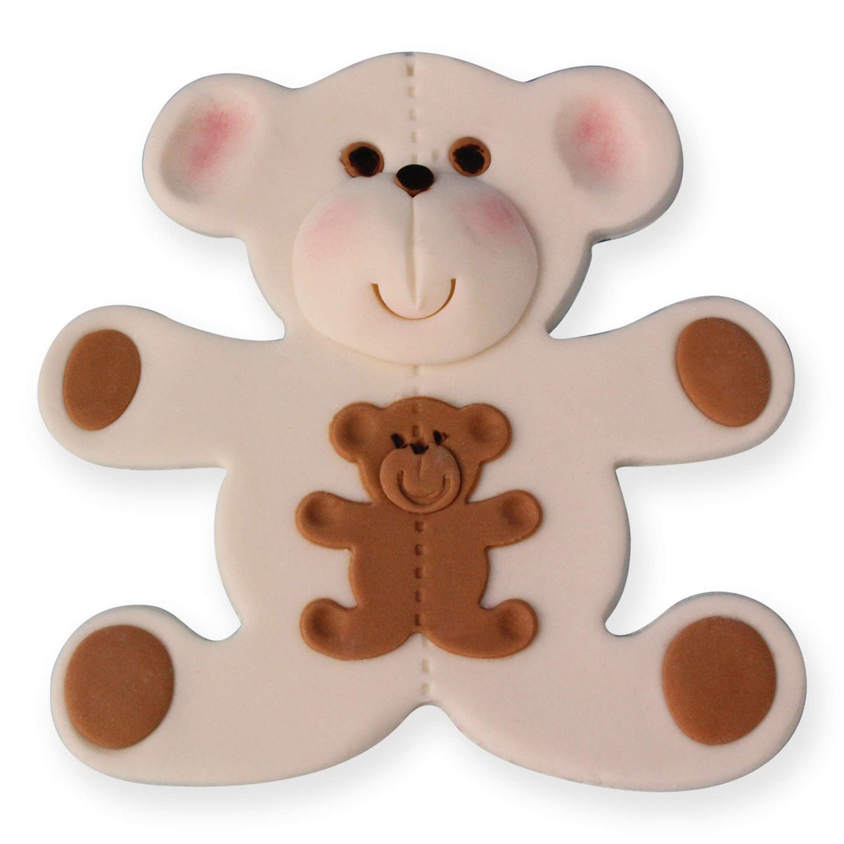 Teddy Bear Fondant Cutters Set Of 3
