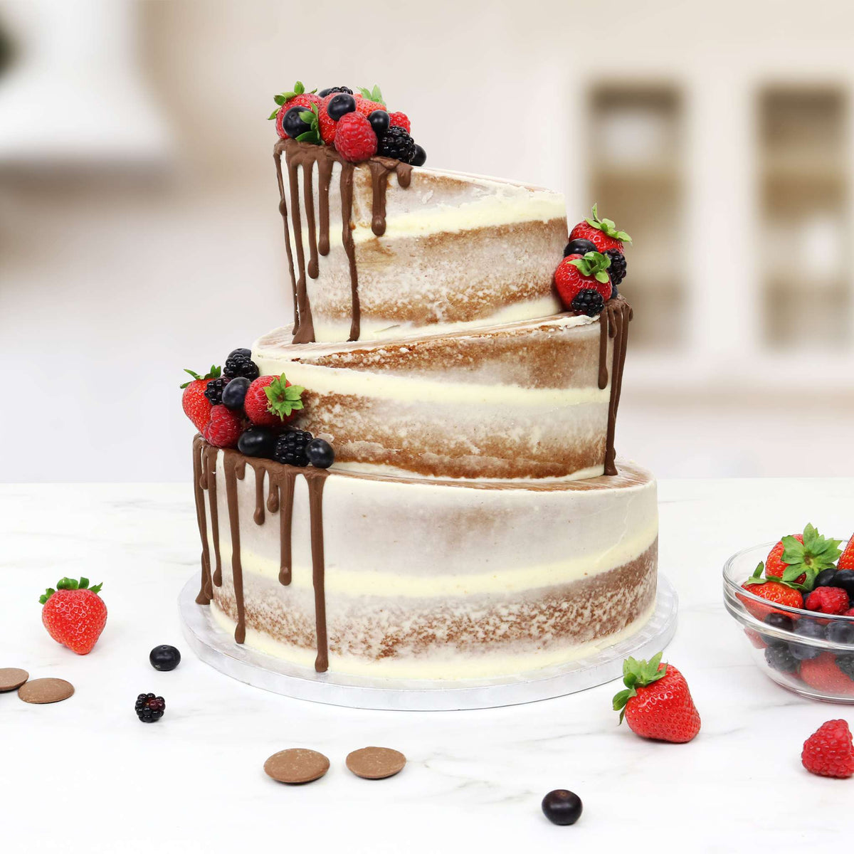 Topsey Turvey Aluminium Cake Tin (10 x 4" / 254 x 102mm)