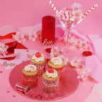 Sweet Love Foil Lined Cupcake Cases Pk/60