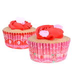 Valentinstag Muffinförmchen Folienbeschichtet - Vintage Valentinstag (60 Stück)
