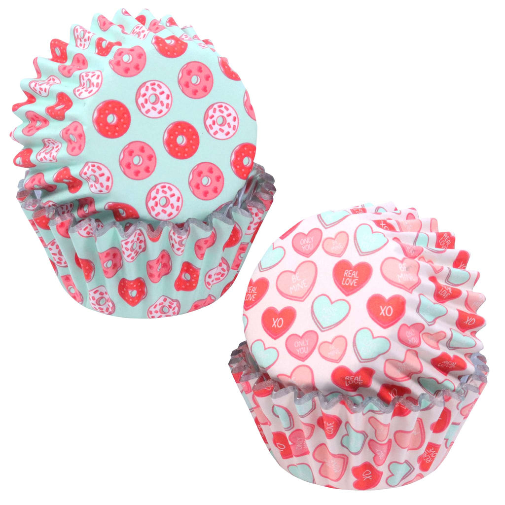 Pretty Sweet Mini Foil Lined Cupcake Cases Pk/60