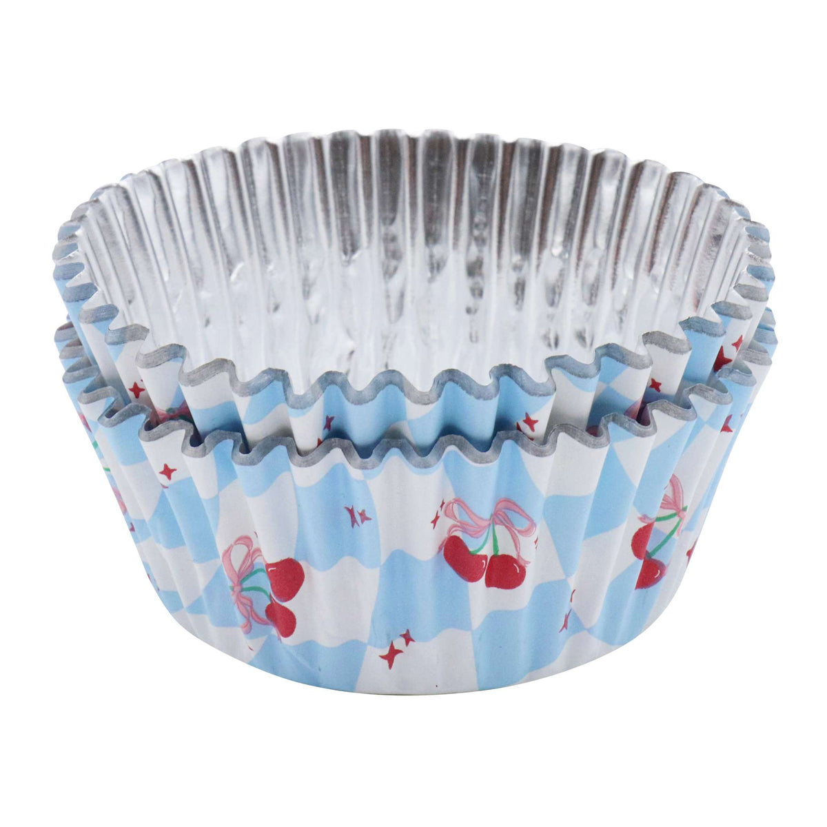 Tied With A Little Bow Foil Lined Cupcake Cases Pk/30