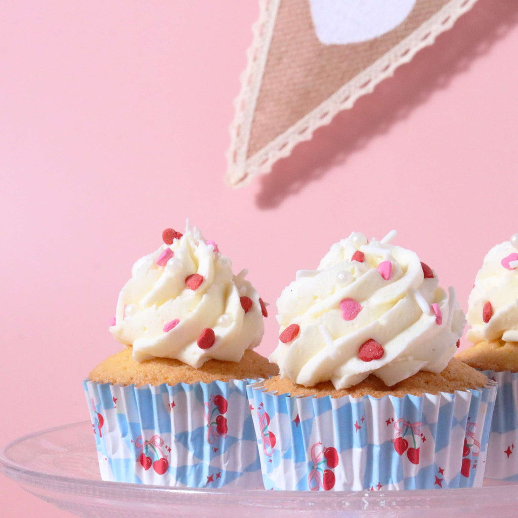 Tied With A Little Bow Foil Lined Cupcake Cases Pk/30