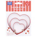 Nesting Hearts Cookie Cutters Pk/3