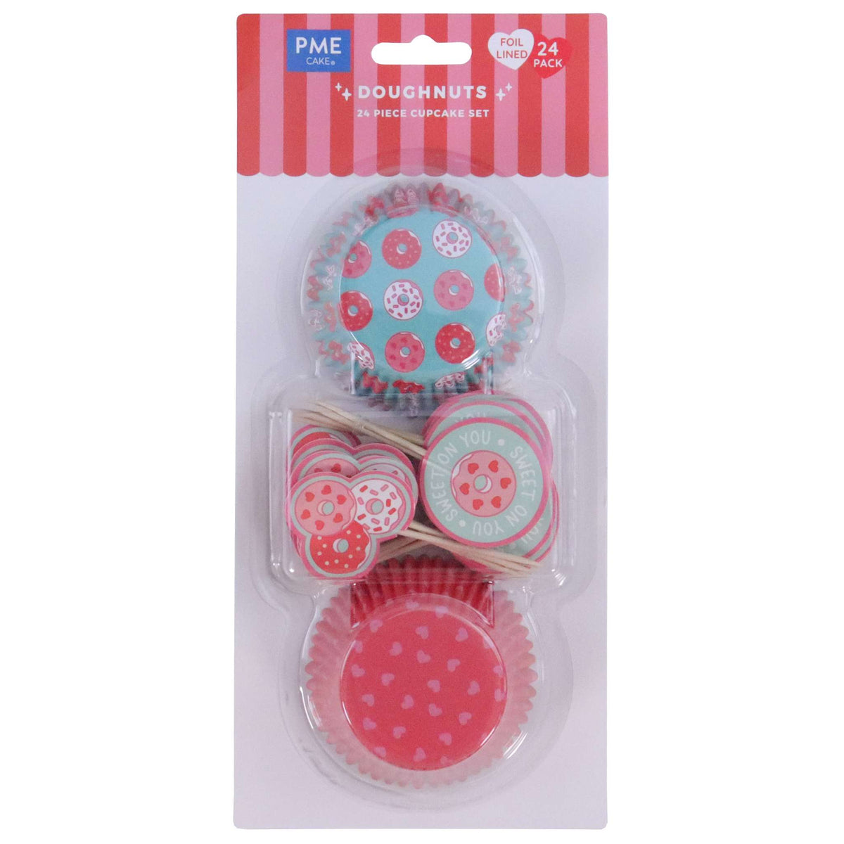Doughnuts Cupcake Set Of 24