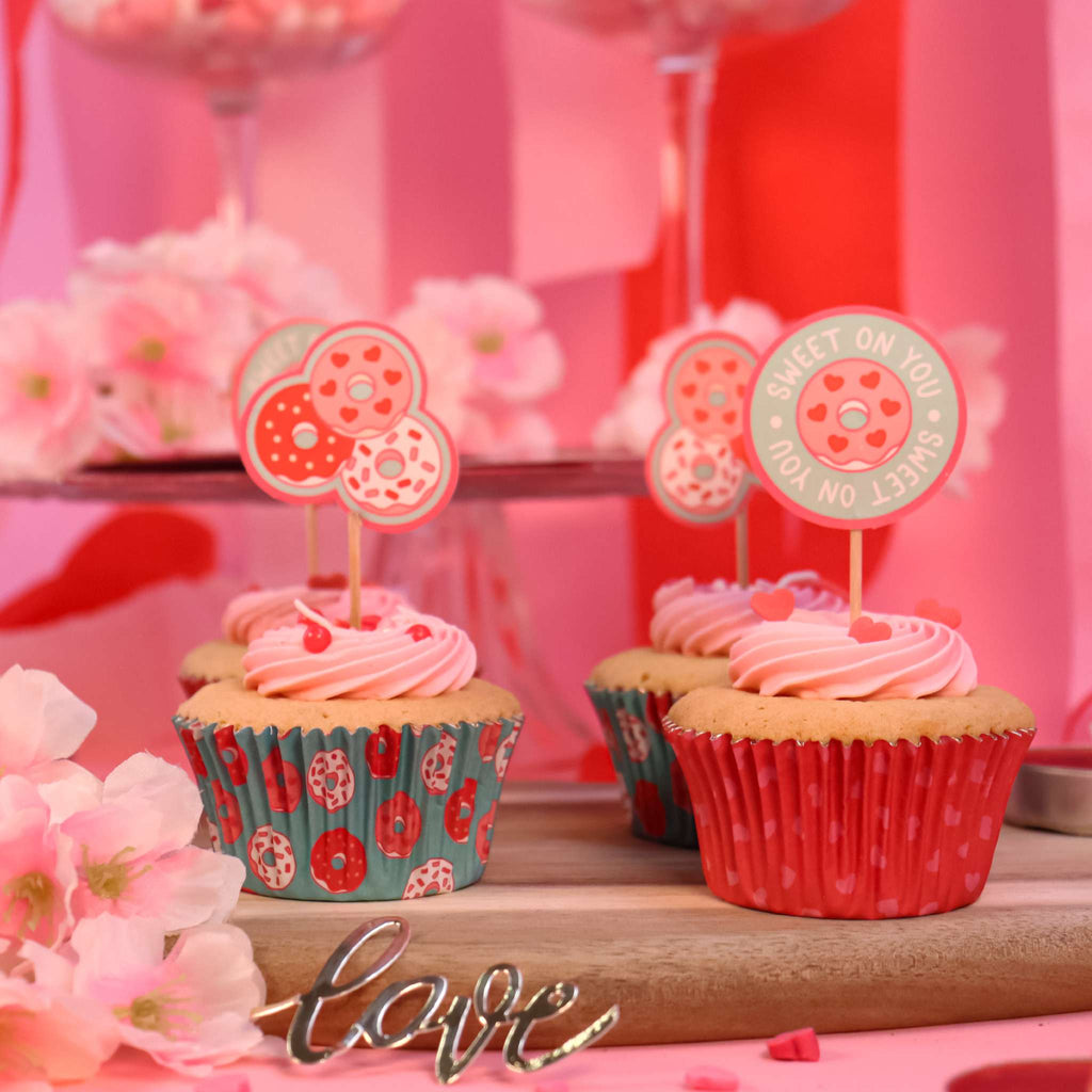 Doughnuts Cupcake Set Of 24