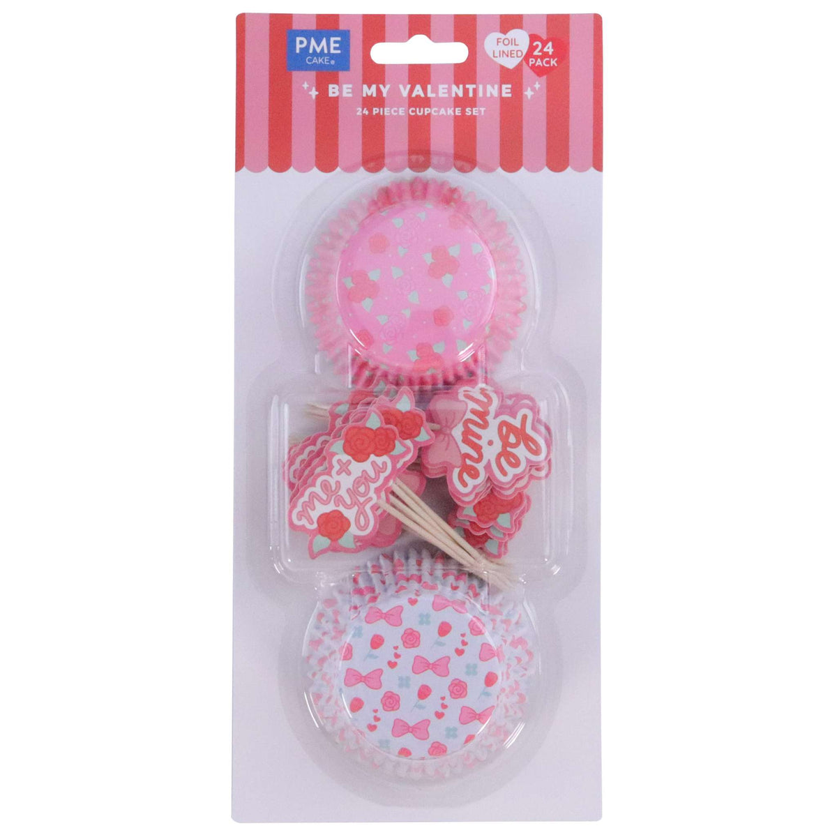 Be My Valentine Cupcake Set Of 24