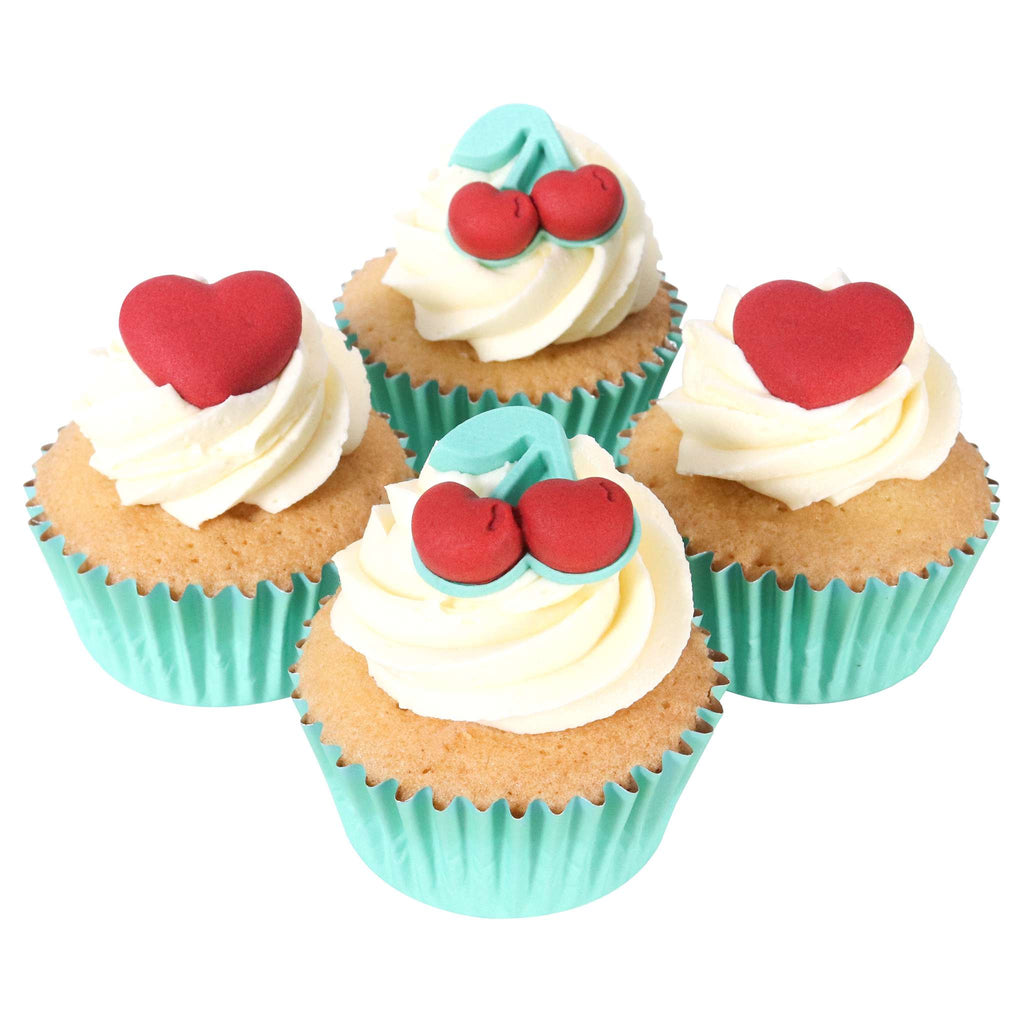 Valentijns Eetbare Suikerdecoraties - Mon Cheri (12 stuks)