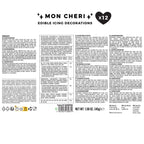 Valentijns Eetbare Suikerdecoraties - Mon Cheri (12 stuks)