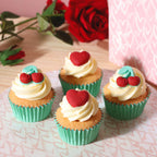 Valentijns Eetbare Suikerdecoraties - Mon Cheri (12 stuks)