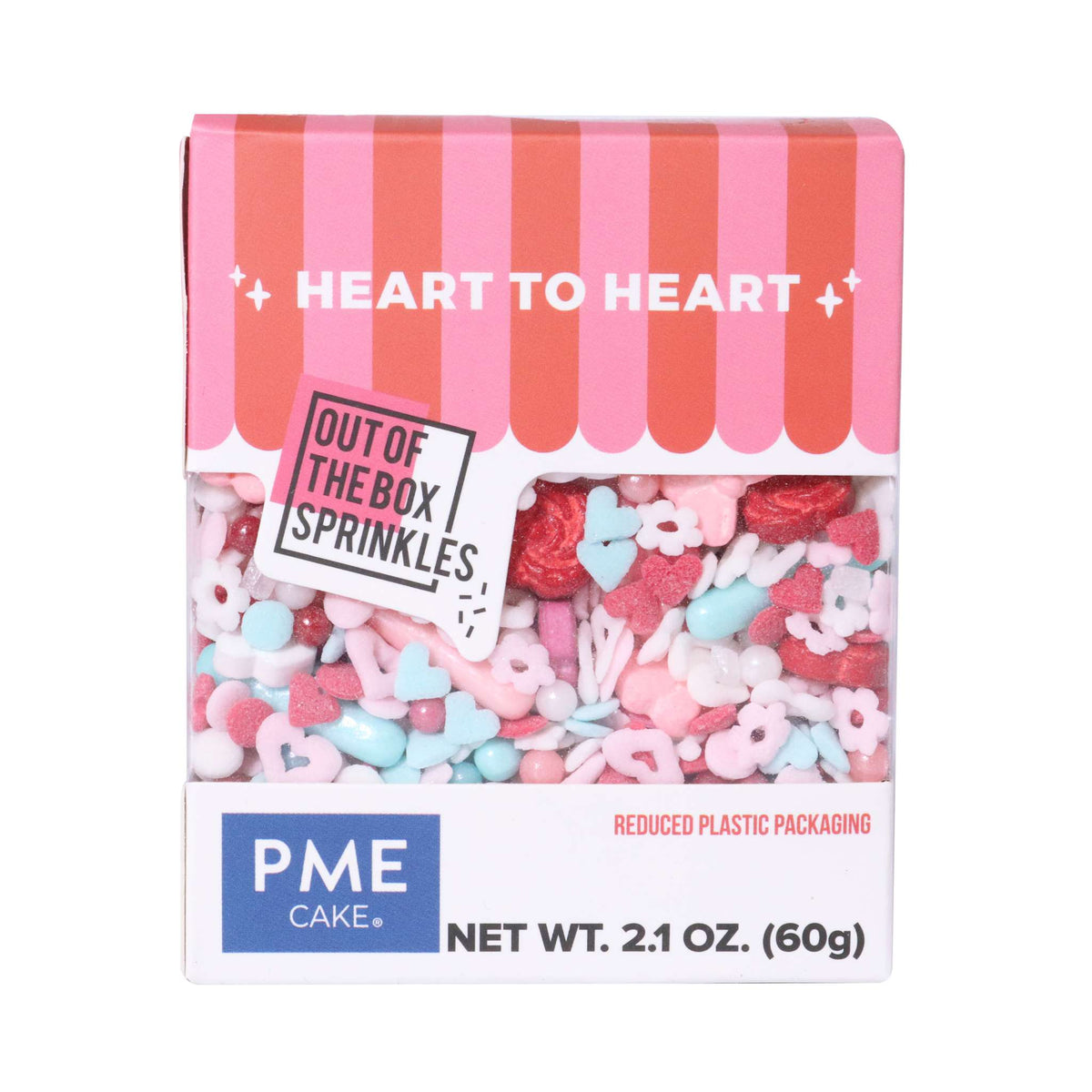 Sprinkles de Saint-Valentin "Out of the Box" - Cœur à Cœur (60g)
