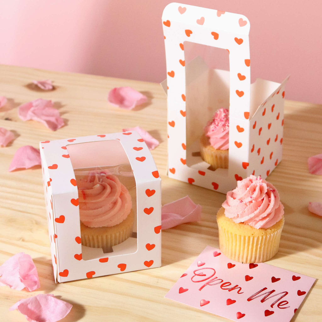 4 Snoepdoosjes voor Valentijnsdag - Liefdeshartjes