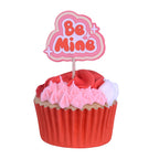 Valentinstag Kuchendeko Topper - Retro-Valentin (24 Stück)