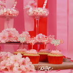 Valentinstag Kuchendeko Topper - Süß auf dich (24 Stück)