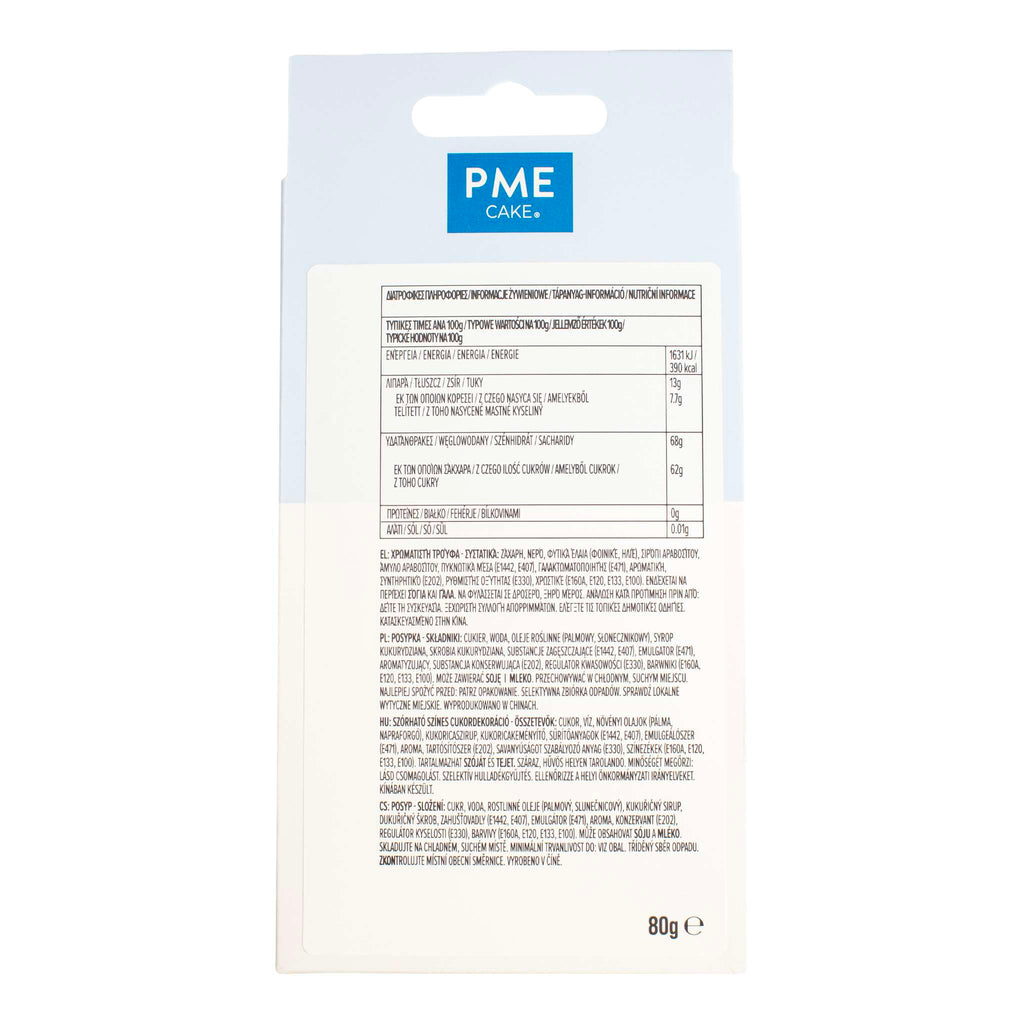 Primary Colours Writing Icing Pk/4 (80g / 2.82oz)